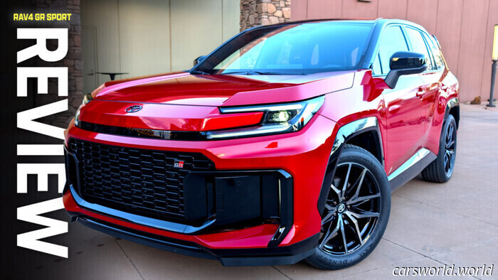 El RAV4 GR Sport 2026 de Toyota no sigue las reglas de los híbridos | Reseña | Carscoops